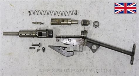 Sten Mk 2 Smg Parts Set W Original 775 Barrel T Stock 9mm Luger