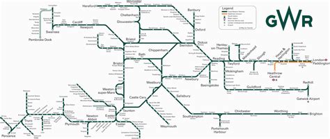 Rail Map Of Southern England Secretmuseum