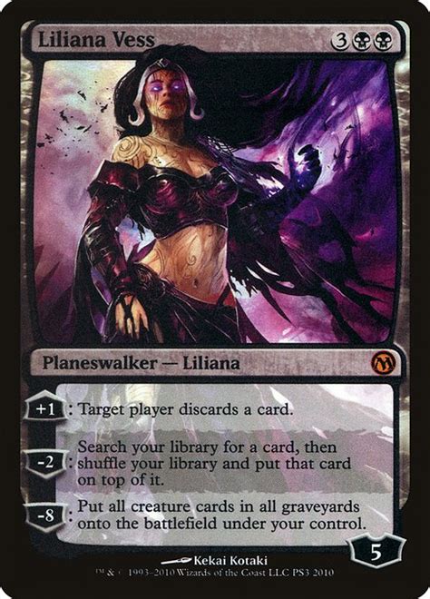 Liliana Vess Duels Of The Planeswalkers 2010 Promos Mtg Print