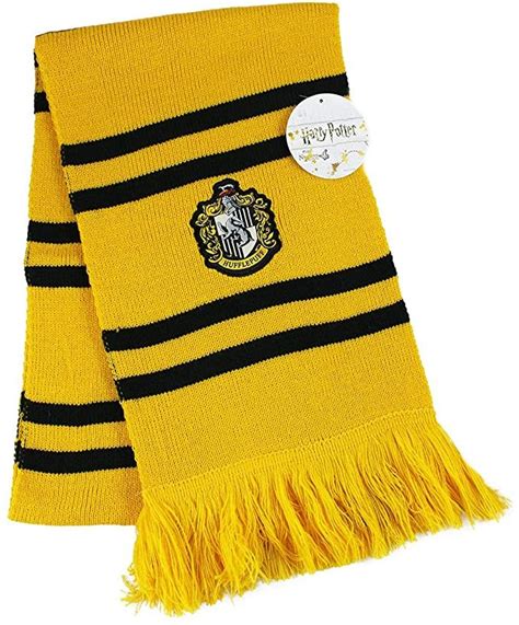 Harry Potter Official Scarf House Of Hufflepuff Hogwarts School Of