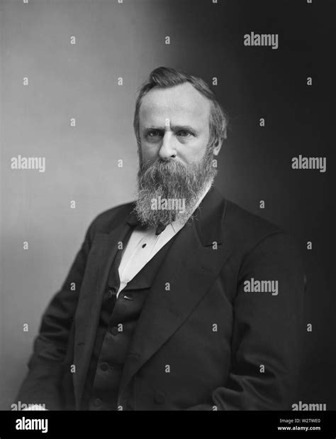 Portrait Hayes Rutherford B President Hi Res Stock Photography And