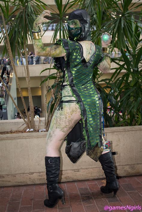 Reptile Mortal Kombat Cosplay Genderbend Genderbent Cosp Flickr