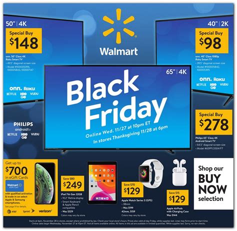 What Time And Day Does Black Friday Start - Walmart Black Friday Ad 2019 | Black Friday Ads
