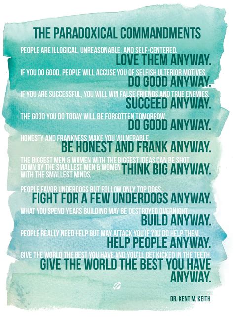 Give The World The Best You Have Anyway