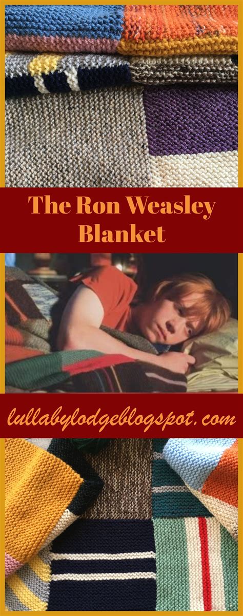 Stash Busting The Ron Weasley Blanket In 2020 Harry Potter Knit Harry Potter Blanket Harry