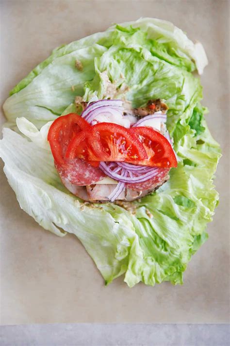 How To Make A Lettuce Wrap Sandwich Low Carb