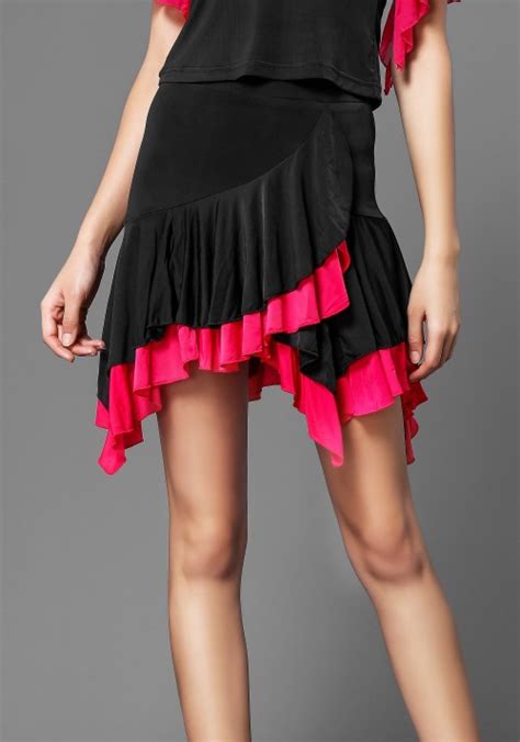 Latin Dance Skirt And Short Skirt Tango And Salsa Skirt