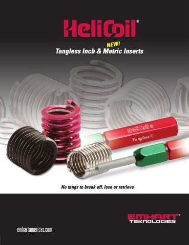 Heli Coil Tangless Stanley Engineered Fastening Pdf Catalogs