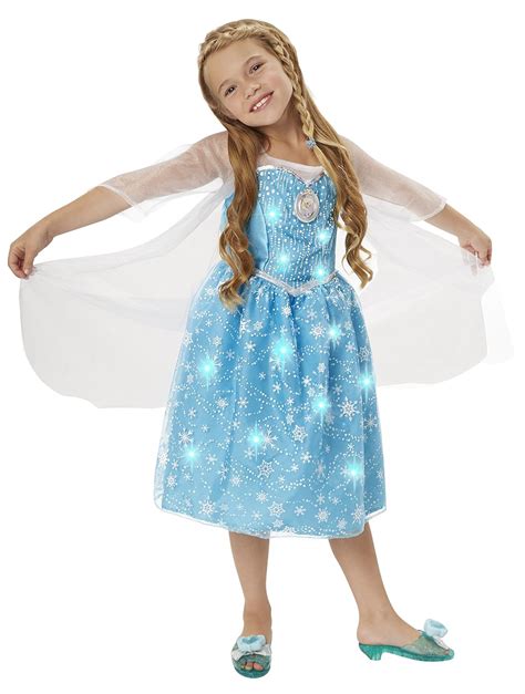 Disney Frozen Elsa Musical Light Up Dress New Free Shipping Ebay