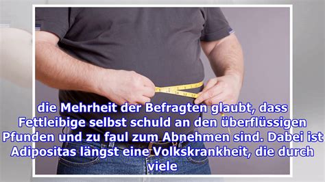 Fettleibige Menschen in Deutschland werden übermäßig stigmatisiert und