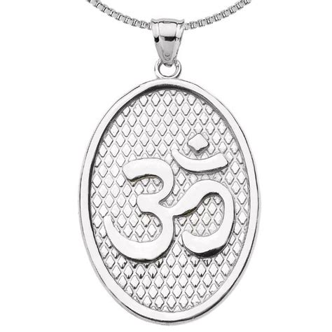 925 Sterling Silver Omohm Pendant Necklace
