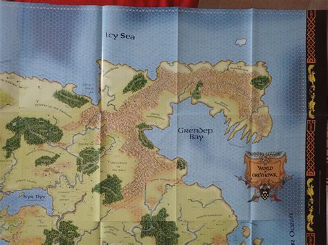 Tsr Greyhawk Huge 4 Pc Poster Map Dungeon 118 121 Temple Elemental Evil