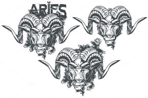 Aries ~ Illustrations On Creative Market