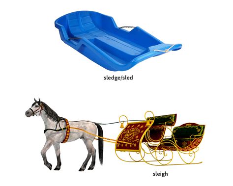 Sled Noun Definition Pictures Pronunciation And Usage Notes