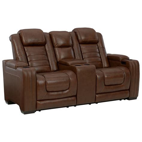 Signature Design By Ashley Backtrack Power Reclining Loveseat With