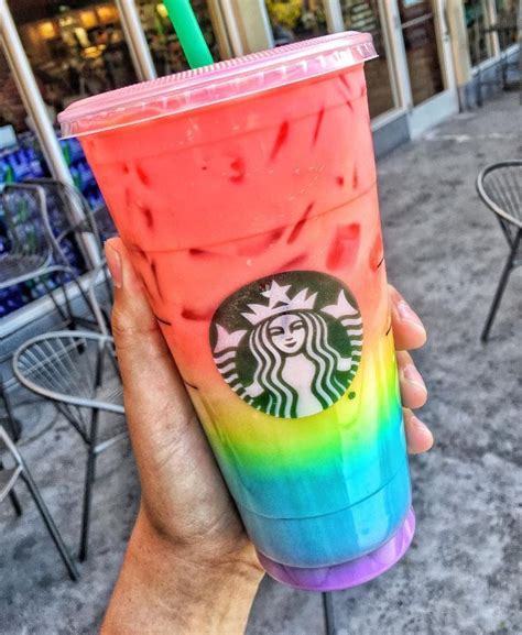 Adele bertei (as eve libertine) writer: Starbucks Rainbow Refresher in 2020 | Starbucks drinks ...