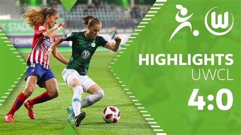 V., commonly known as vfl wolfsburg, is a german women's football club based in wolfsburg, lower saxony. VfL Wolfsburg Frauen - Atletico Madrid 4:0 | Highlights ...