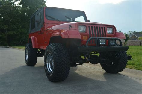 Fully Restored Jeep Wrangler Yj With Renegade Decal Package Very Nice