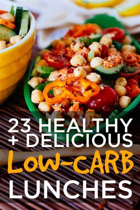 23 Healthy And Delicious Low Carb Lunches Low Carb Recipes Healthy