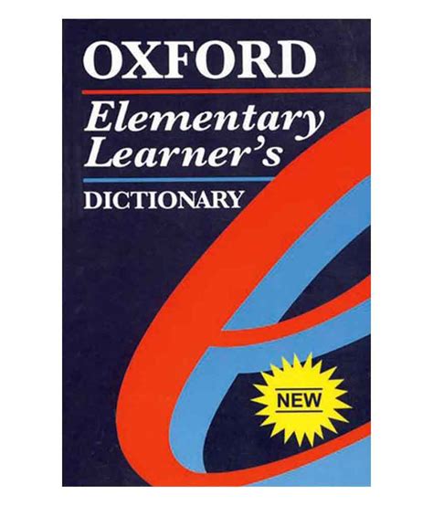 Oxford Elementary Learners Dictionary Revised Edition Buy Oxford