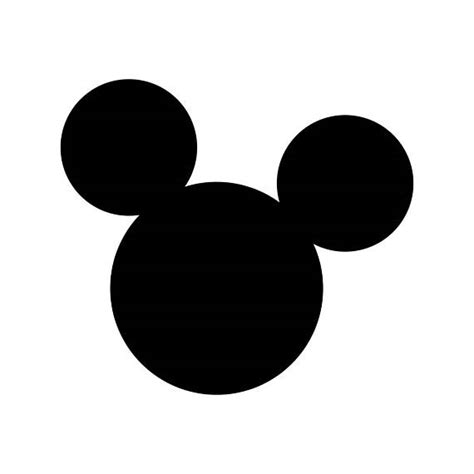 Mickey Silhouette Vector At Getdrawings Free Download