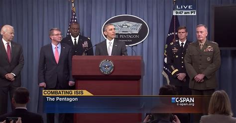 President Obama On Us Strategy Against Isis C