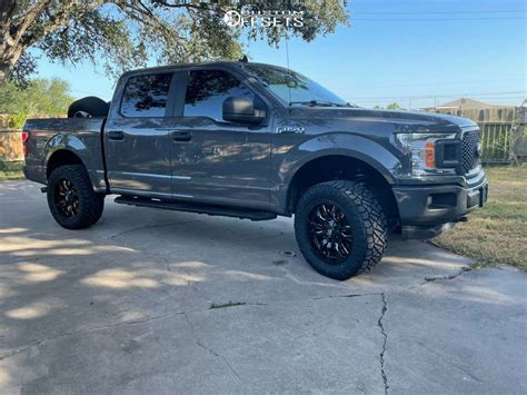2020 Ford F 150 Aggressive 1 Outside Fender On 20x9 1 Offset Fuel