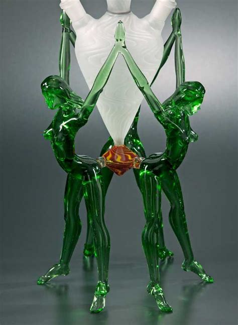 Robert Mickelsen B Abstract Sculpture Sculpture Art Abstract Art Sandblasted Glass Blown