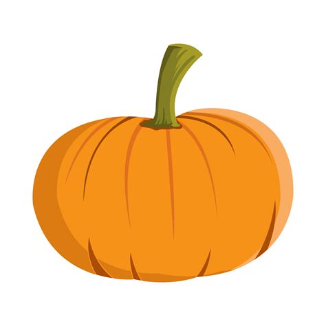 Halloween Pumpkin Vector Design On A White Background Pumpkin With
