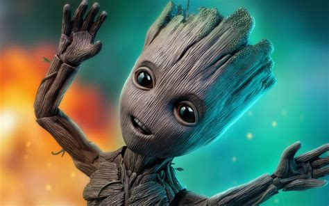1280x800 Baby Groot 4k 2018 720p Hd 4k Wallpapers Images Backgrounds