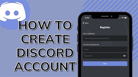 How To Create Discord Account On Mobile Discord Mobile Sign Up Youtube