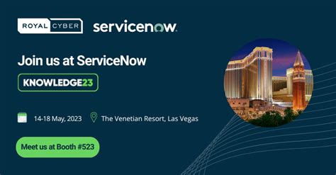 Royal Cyber At Servicenow Knowledge 2023 Conference