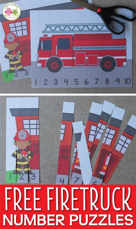 Do You Want 2 Fun Free Fire Truck Printables? | Community helpers