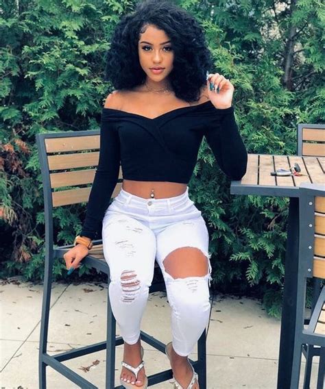 Black Girls Swag Outfits Casual Wear Thick Girl Summer Lookbook