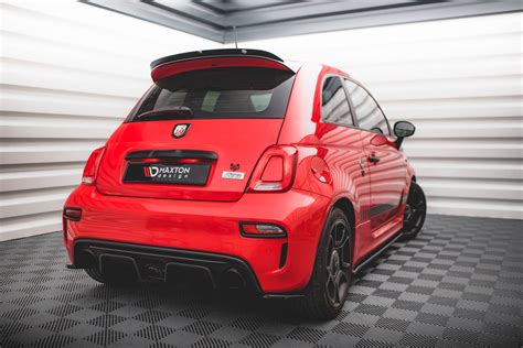 Spoiler Extension Fiat 500 Abarth Mk1 Facelift Gloss Black Our Offer