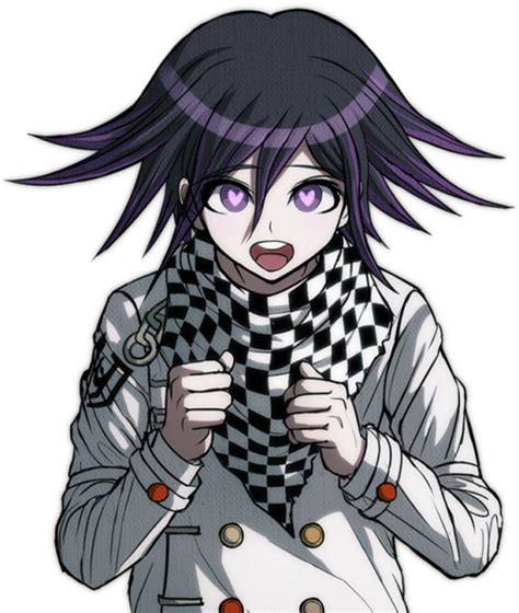 The sprites are themselves early versions of kokichi's existing sprites that appeared in development builds of the game: kokichi oma kin | Tumblr
