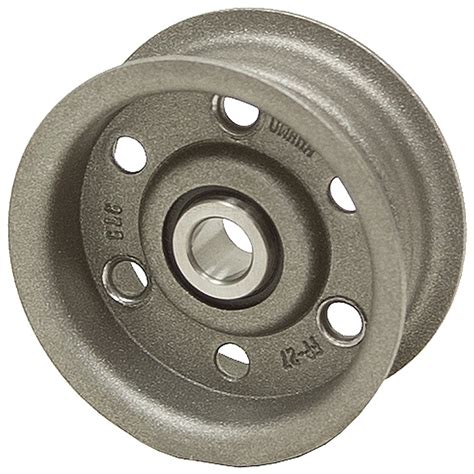 325 Od 12 Bore 1 Groove Flat Belt Idler Pulley G And G Mfg 011 4408 G
