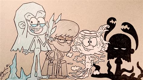Comm Tlh Lementals Luan Lynn Linc And Lucy By Cartoonist99 On