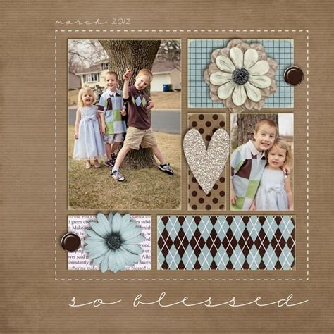 Pin By Elaine Irving On Scrapbooking Simple Scrapbook Photo