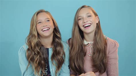 watch watch maddie and mackenzie ziegler share the sweetest sister moment you ve ever seen