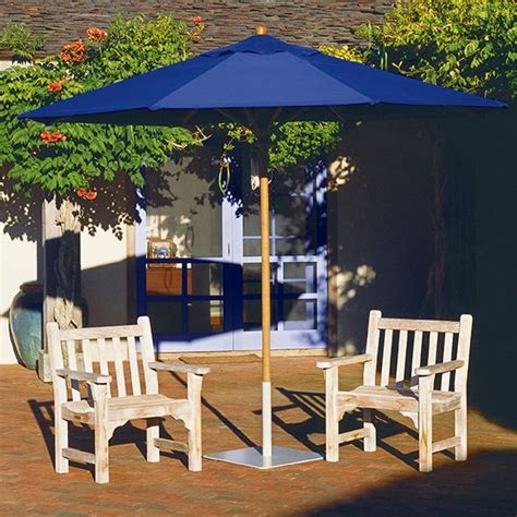 9ft patio umbrella market table outdoor garden deck. Replacement Canopy for Kingsley Bate 9' Teak Market ...