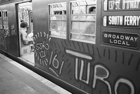 Scenes From The New York City Subway In The 1970s New York Graffiti