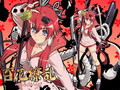 720p Free Download Samurai Girl Hyakka Ryouran Samurai Girls Anime