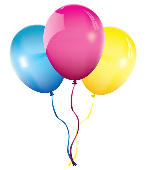 Happy Birthday Balloons Png Clipart Best