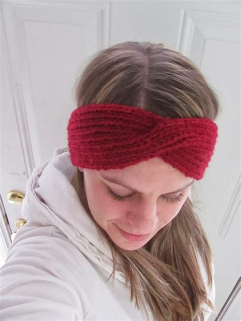Knitting Patterns Galore Winter Headband With A Twist