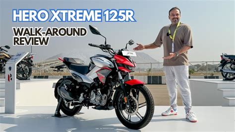 2024 Hero Xtreme 125r Walk Around Review Price And Specs Youtube