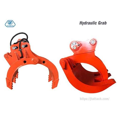 5 Fingers Hydraulic Grab For Excavators From 1 5 23 Ton JIANGTU