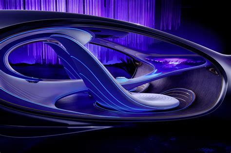 Mercedes Benz Unveiled A Futuristic Avatar Inspired Electric Car