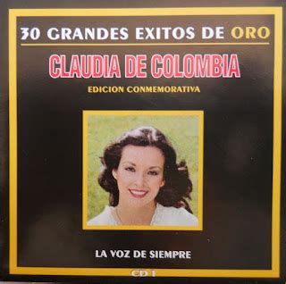 Entre Musica Claudia De Colombia Grandes Xitos De Oro