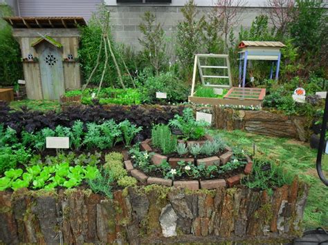 Permaculture Kitchen Garden Herb Spiral Eclectic